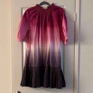 Sea New York Pink and Purple Ombre Midi Dress
